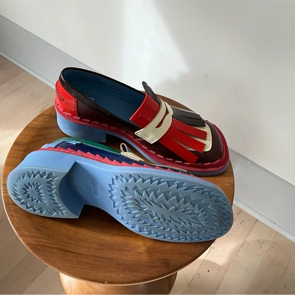 Colorful Camper Twins Fringed Loafers - Picture 5 of 6